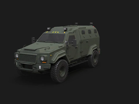 GURKHA MPV 3D Model