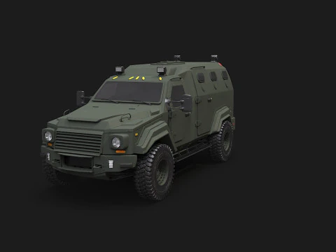 GURKHA MPV 3D Model