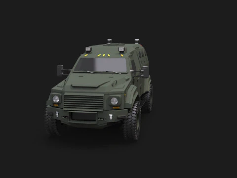 GURKHA MPV 3D Model
