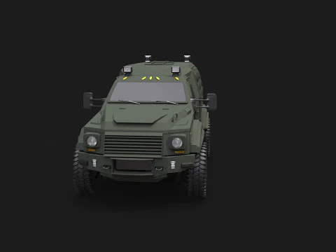GURKHA MPV 3D Model