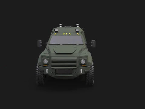 GURKHA MPV 3D Model