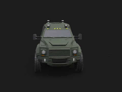 GURKHA MPV 3D Model
