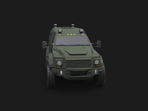 GURKHA MPV 3D Model