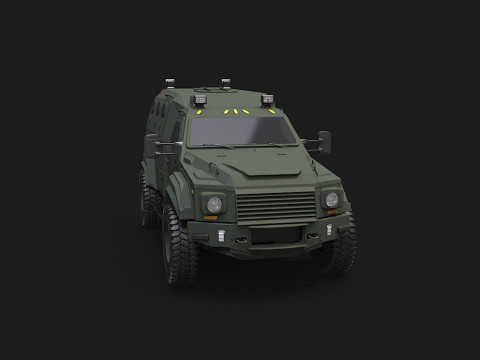 GURKHA monovolume Modello 3D