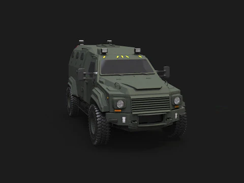 GURKHA MPV 3D Model