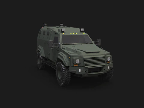 GURKHA MPV 3D Model