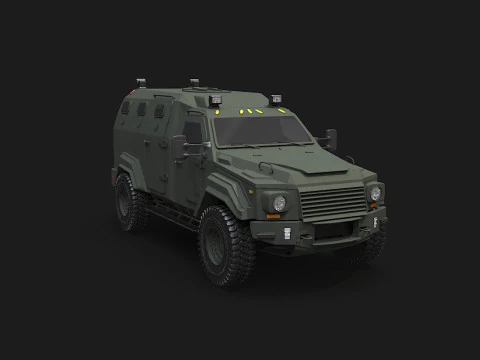 GURKHA MPV 3D Model