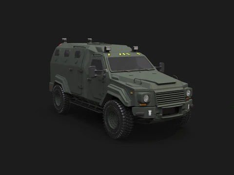 GURKHA MPV 3D Model