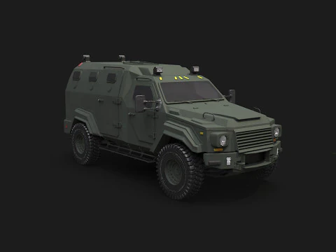 GURKHA MPV 3D Model