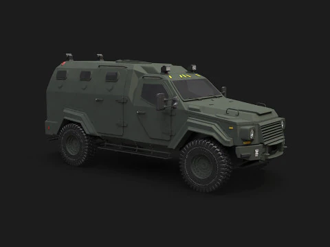 GURKHA MPV 3D Model