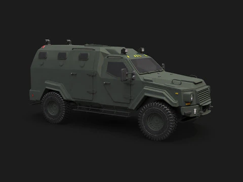 GURKHA MPV 3D Model