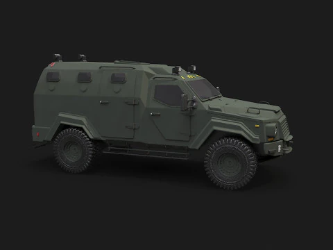 GURKHA MPV 3D Model