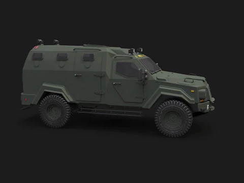 GURKHA MPV 3D Model