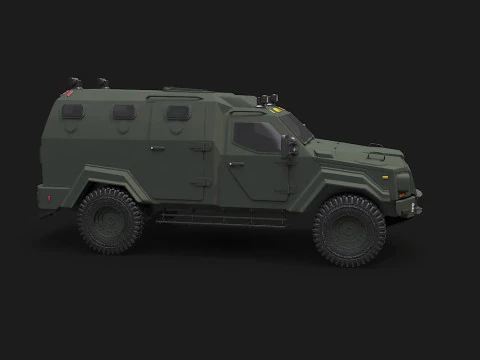 GURKHA MPV 3D Model