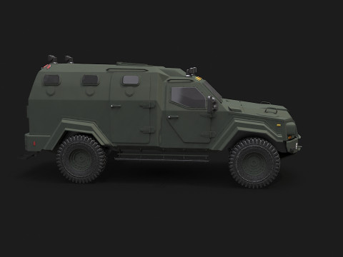 GURKHA monovolume Modello 3D