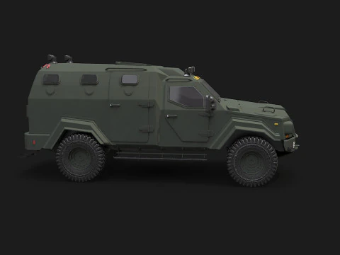 GURKHA MPV 3D Model