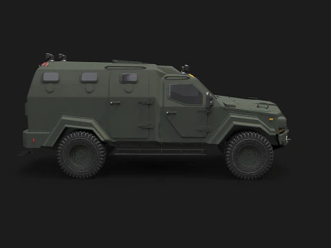 GURKHA MPV 3D Model