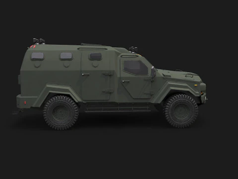 GURKHA MPV 3D Model