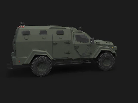 GURKHA MPV 3D Model