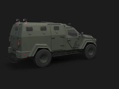 GURKHA MPV 3D Model