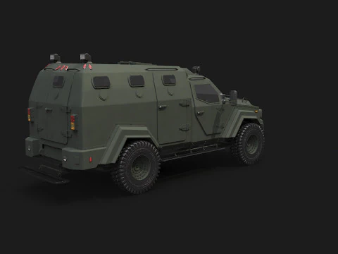GURKHA MPV 3D Model