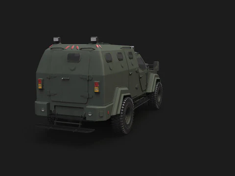 GURKHA MPV 3D Model
