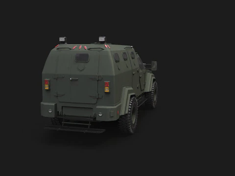 GURKHA MPV 3D Model