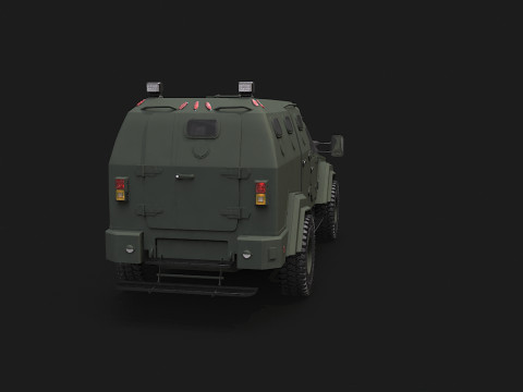 GURKHA monovolume Modello 3D