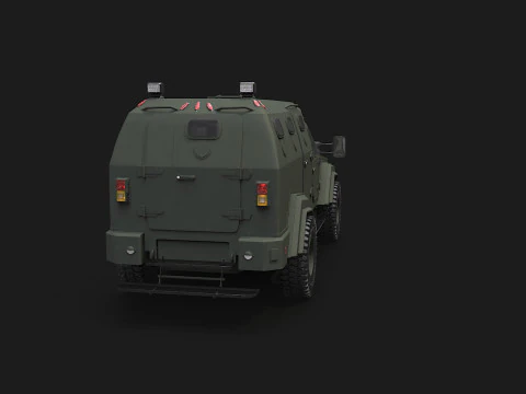 GURKHA MPV 3D Model