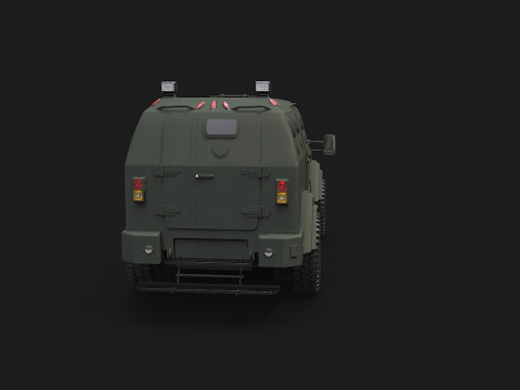 GURKHA monovolume Modello 3D