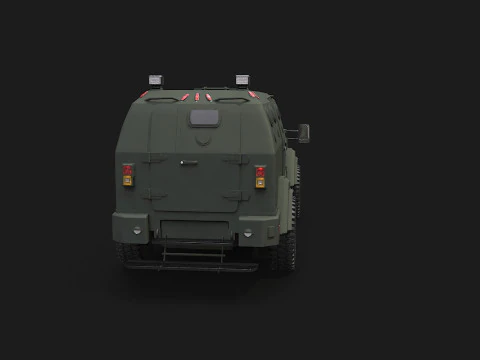 GURKHA MPV 3D Model