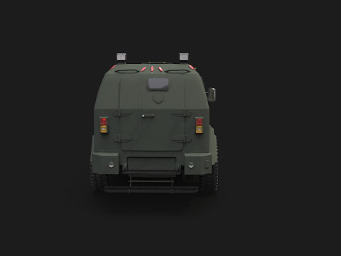 GURKHA monovolume Modello 3D