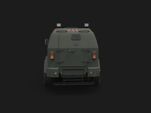 GURKHA monovolume Modello 3D