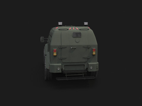 GURKHA monovolume Modello 3D