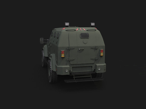 GURKHA monovolume Modello 3D