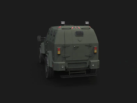 GURKHA MPV 3D Model
