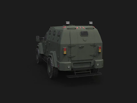 GURKHA MPV 3D Model