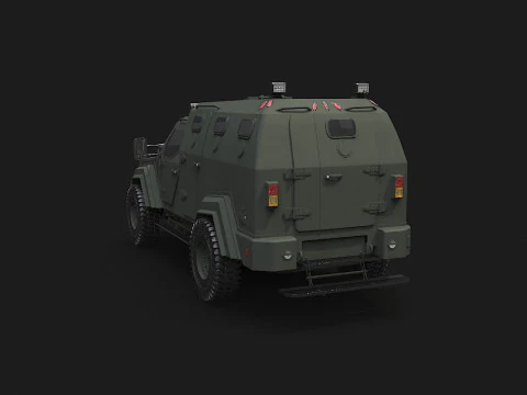 GURKHA MPV 3D Model