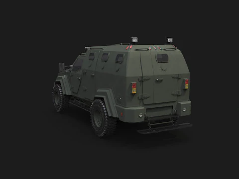 GURKHA MPV 3D Model