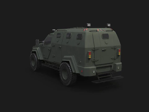 GURKHA MPV 3D Model