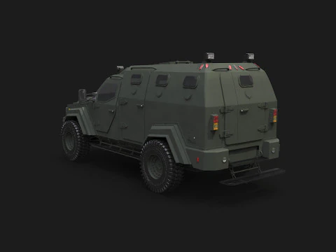 GURKHA MPV 3D Model