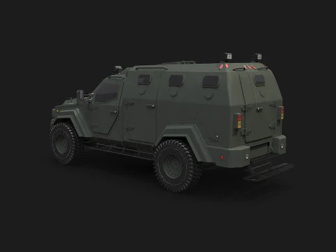 GURKHA MPV 3D Model