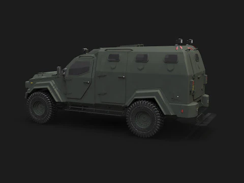 GURKHA MPV 3D Model