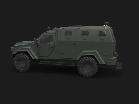 GURKHA MPV 3D Model
