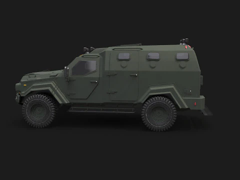 GURKHA MPV 3D Model