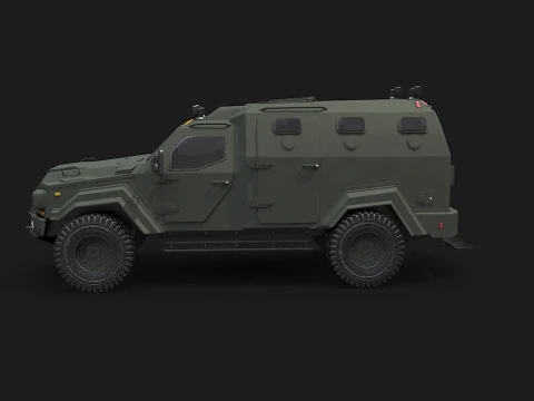 GURKHA MPV 3D Model