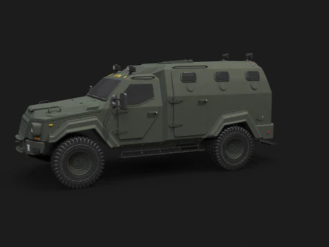 GURKHA MPV 3D Model