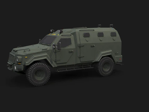 GURKHA MPV 3D Model