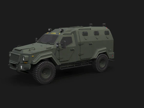 GURKHA MPV 3D Model