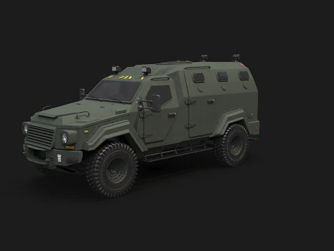 GURKHA MPV 3D Model